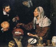 Diego Velazquez Old Woman Cooking Eggs oil painting reproduction